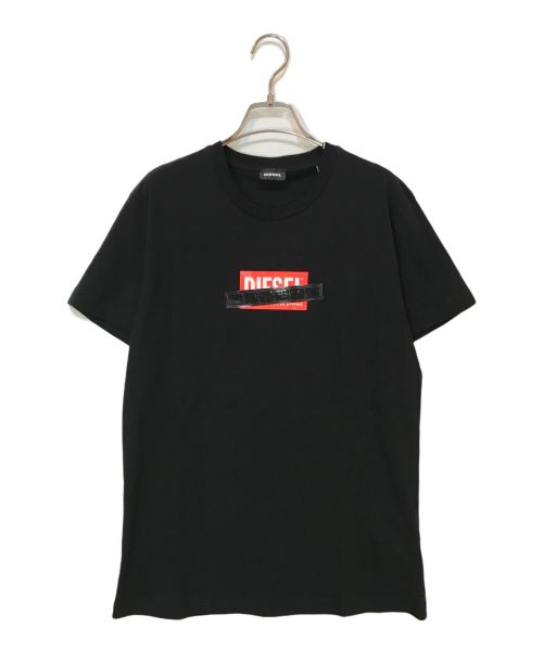 DIESEL（ディーゼル）DIESEL (ディーゼル) T-DIEGO-S7 Tシャツ ブラック サイズ:Mの古着・服飾アイテム