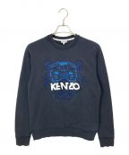 KENZOケンゾー）の古着「TIGER SWEAT SHIRTS」｜ネイビー