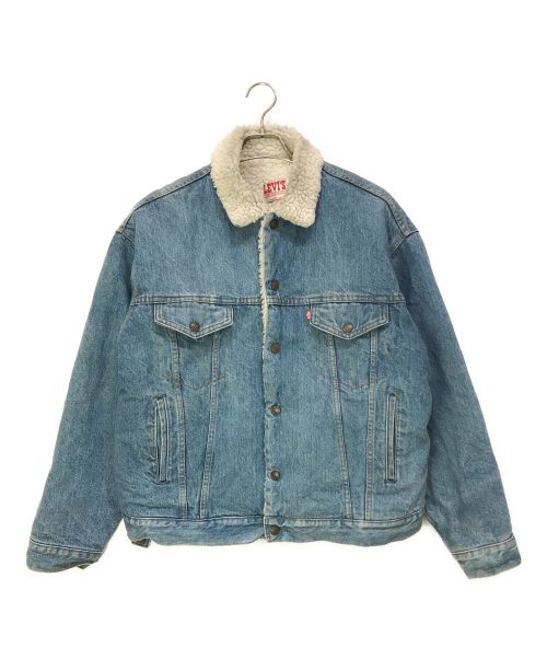 LEVI'S（リーバイス）LEVI'S (リーバイス) 裏ボアデニムジャケット インディゴ サイズ:Lの古着・服飾アイテム