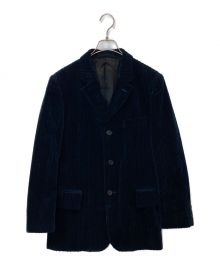 COMME des GARCONS HOMME PLUS（コムデギャルソンオムプリュス）の古着「3Bコーデュロイジャケット」｜ネイビー