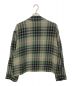 LAD MUSICIAN (ラッドミュージシャン) Open Collar Check Shirt グレー×ベージュ サイズ:42：12800円