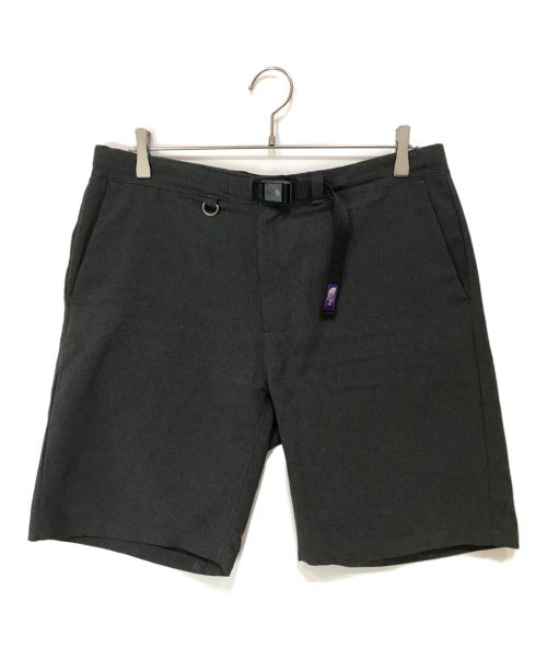 THE NORTHFACE PURPLELABEL（ザ・ノースフェイス パープルレーベル）THE NORTHFACE PURPLELABEL (ザ・ノースフェイス パープルレーベル) Polyester Tropical Field Shorts グレー サイズ:34の古着・服飾アイテム