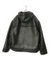 SUPREME (シュプリーム) Faux Shearling Hooded Jacket Black サイズ:XL：39800円