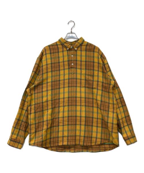 SUPREME（シュプリーム）SUPREME (シュプリーム) Pullover Plaid Flannel Shirt Gold サイズ:XLの古着・服飾アイテム