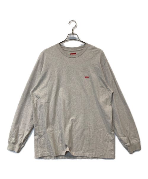 SUPREME（シュプリーム）SUPREME (シュプリーム) Small Box L/S Tee オートミール サイズ:XLの古着・服飾アイテム