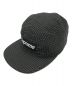 SUPREME（シュプリーム）の古着「Contrast Ripstop Camp Cap」｜ブラック