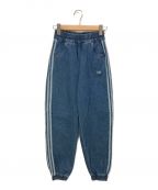 adidasアディダス）の古着「DENIM TRACK PANTS」｜インディゴ