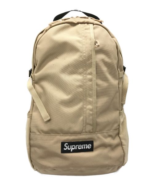 SUPREME（シュプリーム）SUPREME (シュプリーム) 18SS テープロゴコーデュラナイロンバックパック ブラウン サイズ:-の古着・服飾アイテム