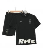 F.C.R.B.エフシーアールビー）の古着「TRAINING TOP & SHORTS」｜ブラック