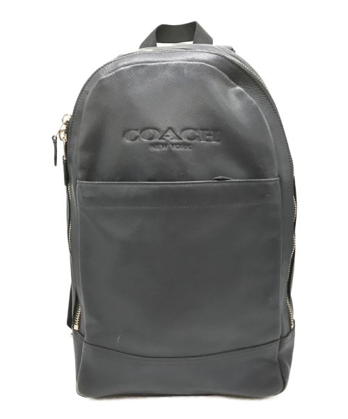 COACH（コーチ）COACH (コーチ) Charles Slim Backpack ネイビーの古着・服飾アイテム