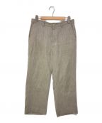 AURALEEオーラリー）の古着「COTTON WOOL DOUBLE CLOTH SLACKS」｜アイボリー