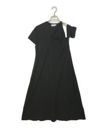 TOGA ARCHIVES（トーガアーカイブス）の古着「cotton drape dress」｜ブラック