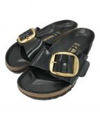 BIRKENSTOCK×Adam et Ropeビルケンシュトック×アダム エ ロペ）の古着「ビッグバックルパッテド」｜ブラック