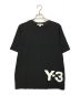 Y-3（ワイスリー）の古着「Y-3ロゴ M CH1 SS TEE」｜ブラック