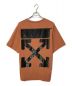 OFFWHITE (オフホワイト) Champion (チャンピオン) プリントTシャツ ブラウン サイズ:XL：8000円