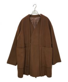 UNITED ARROWS & SONS（ユナイテッドアローズ アンド サンズ）の古着「EAST MEETS WEST COAT」｜ブラウン