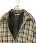 中古・古着 AURALEE (オーラリー) DOUBLE FACE CHECK ZIP BLOUSON BROWN CHECK サイズ:5：27800円