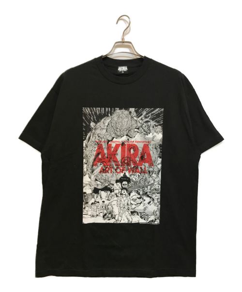 AKIRA ART OF WALL（アキラ アート オブ ウォール）AKIRA ART OF WALL (アキラ アート オブ ウォール) プリントTシャツ ブラック サイズ:XLの古着・服飾アイテム