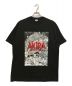 AKIRA ART OF WALL（アキラ アート オブ ウォール）の古着「プリントTシャツ」｜ブラック