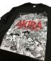 中古・古着 AKIRA ART OF WALL (アキラ アート オブ ウォール) プリントTシャツ ブラック サイズ:XL：7800円