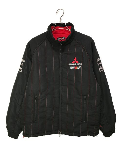 RALLIART（ラリーアート）RALLIART (ラリーアート) 企業ジャケット レッド×ブラック サイズ:LLの古着・服飾アイテム