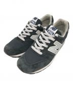 NEW BALANCEニューバランス）の古着「NEW BALANCE M996NAV」｜ブラック