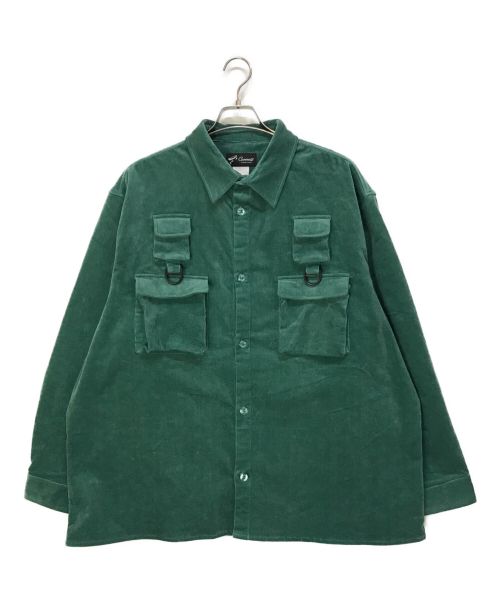 connett（コネット）connett (コネット) Fishing コーデュロイジャケット グリーン サイズ:2の古着・服飾アイテム