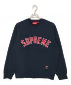 SUPREMEシュプリーム）の古着「kanji logo crewneck」｜ネイビー