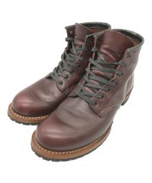 RED WING（レッドウィング）の古着「ベックマン レザーブーツ」｜ボルドー