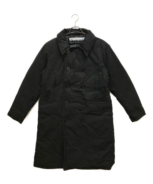 NEIGHBORHOOD（ネイバーフッド）NEIGHBORHOOD (ネイバーフッド) D-PEA / CN-COAT Pコート ブラック サイズ:Lの古着・服飾アイテム