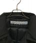 中古・古着 NEIGHBORHOOD (ネイバーフッド) D-PEA / CN-COAT Pコート ブラック サイズ:L：32800円