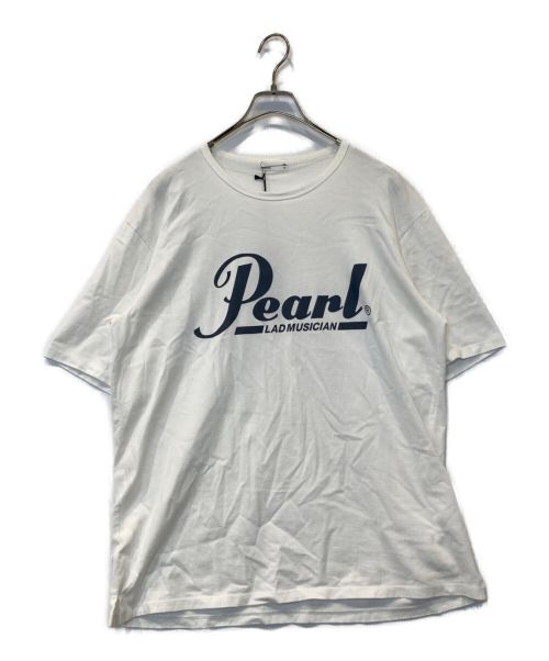 LAD MUSICIAN（ラッドミュージシャン）LAD MUSICIAN (ラッドミュージシャン) Pearl (パール) BIG T-SHIRT ホワイト サイズ:42の古着・服飾アイテム