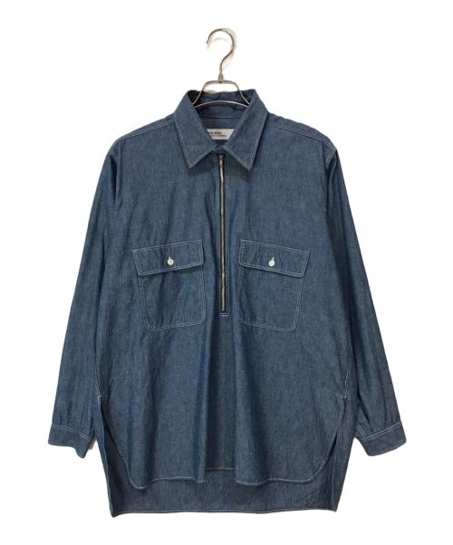 THE SEED BY WILLY CHAVARRIA（ザ シード バイ ウィリーチャバリア）THE SEED BY WILLY CHAVARRIA (ザ シード バイ ウィリーチャバリア) BIGMAC SHIRTS CHAMBRAY インディゴ サイズ:38の古着・服飾アイテム