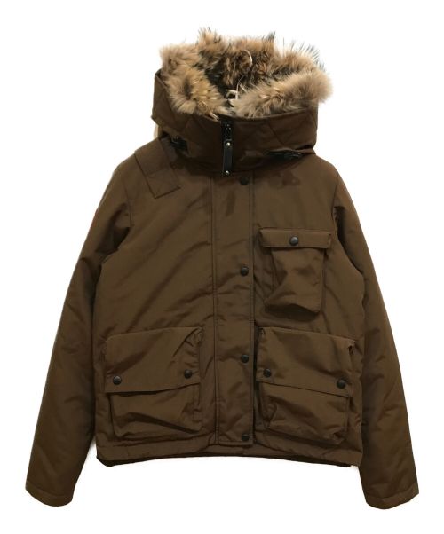 ARCTIC EXPLORER（アークティックエクスプローラー）ARCTIC EXPLORER (アークティックエクスプローラー) ダウンコート ブラウン サイズ:LLの古着・服飾アイテム