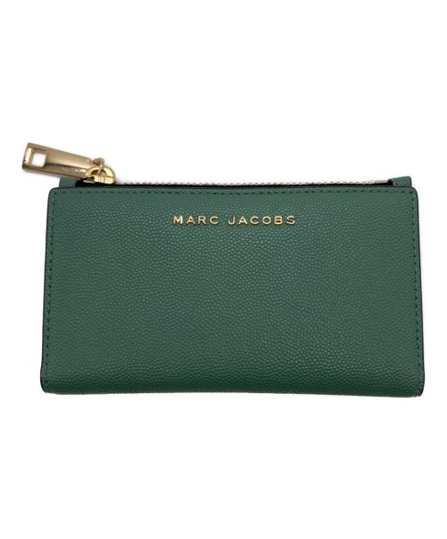 MARC JACOBS（マークジェイコブス）MARC JACOBS (マーク ジェイコブス) スリムフラット財布 グリーンの古着・服飾アイテム