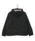 SUPREME (シュプリーム) Hooded Logo Half Zip Pullover ブラック サイズ:M：29800円