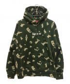 SUPREMEシュプリーム）の古着「Box Logo Hooded Sweatshirt」｜Olive Russian Camo