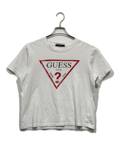 GUESS（ゲス）GUESS (ゲス) Tシャツ ホワイト サイズ:FREEの古着・服飾アイテム