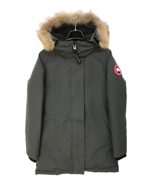 CANADA GOOSE（カナダグース）CANADA GOOSE (カナダグース) ダウンジャケット グレー サイズ:Sの古着・服飾アイテム