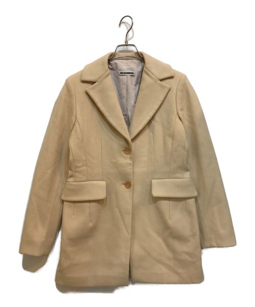 JIL SANDER（ジルサンダー）JIL SANDER (ジルサンダー) チェスターコート ベージュ サイズ:36の古着・服飾アイテム