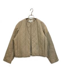 BEIGE（ベイジ）の古着「フェイクレザーブルゾン」｜ベージュ