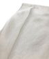 中古・古着 IENA (イエナ) ダブルサテンスカート ホワイト サイズ:34：6800円