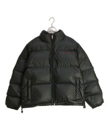 ALEXANDER WANG（アレキサンダーワン）の古着「CHYNATOWN PLEATHER NYLON PUFFER JACKET」｜ブラック