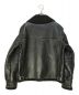 Hysteric Glamour (ヒステリックグラマー) ムートンボンディング レザージャケット ブラック サイズ:S：23000円