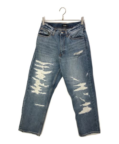 X-LARGE（エクストララージ）X-LARGE (エクストララージ) CRASH DENIM PANTS インディゴ サイズ:30inchの古着・服飾アイテム