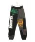 X-LARGE（エクストララージ）の古着「PATCHWORK SWEAT PANTS」｜ブラック