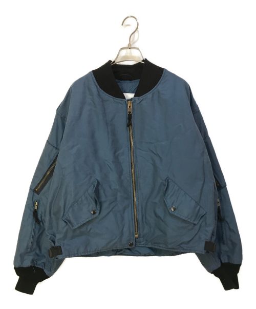 Royal Canadian（ロイヤル カナディアン）Royal Canadian (ロイヤル カナディアン) Air Force TypeⅢ Flyers Jacket ブルー サイズ:-の古着・服飾アイテム