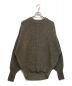 HYKE（ハイク）の古着「RIBBED WOOL SWEATER」｜ベージュ