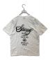 stussy (ステューシー) ワールドツアーTシャツ ホワイト サイズ:M 未使用品：8000円