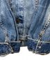 中古・古着 LEVI'S (リーバイス) デニムジャケット インディゴ サイズ:S：3980円